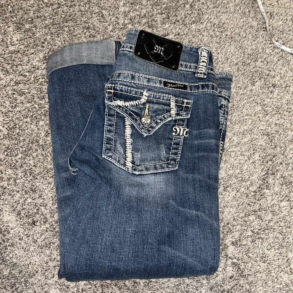 Miss Me Cropped Jeans Size 27 - Picture 9 of 9